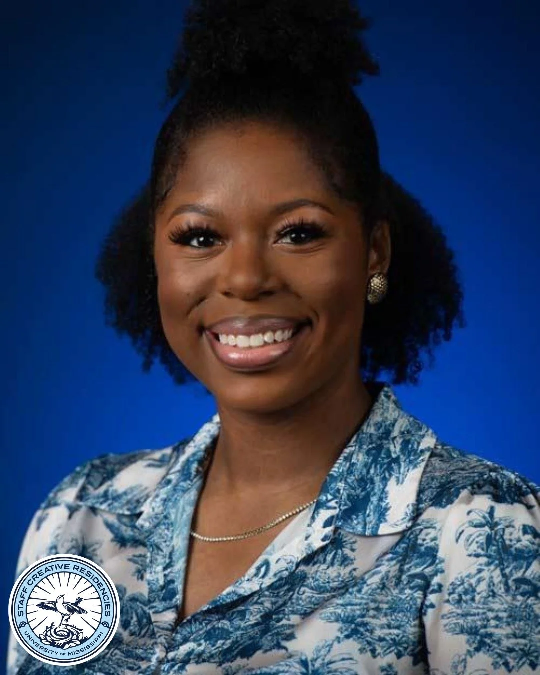 Presenting Staff Creative Residencies 2025 awardee Jabrea Turner, Academic Counselor in the College of Liberal Arts.

With the help of the Staff Creative Residencies program, Jabrea began learning to sew using a portable sewing machine.

&ldquo;I am 