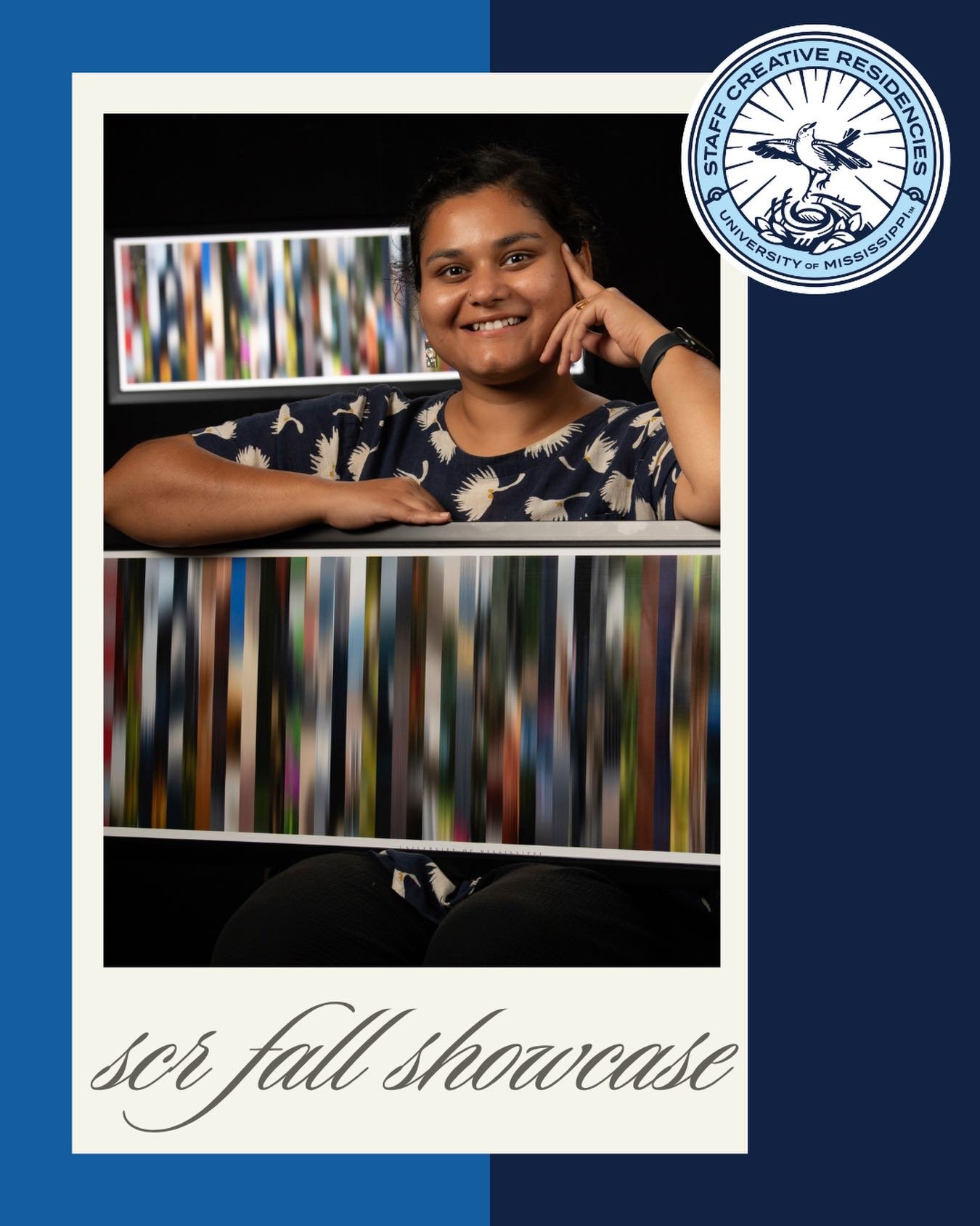 Srijita Chattopadhyay is a photographer in the UM Marketing &amp; Communications department, sharing her love for visual story telling. 

See you at the Staff Creative Residency Fall Showcase, tomorrow at Johnson Commons! That&rsquo;s Thursday, Septe