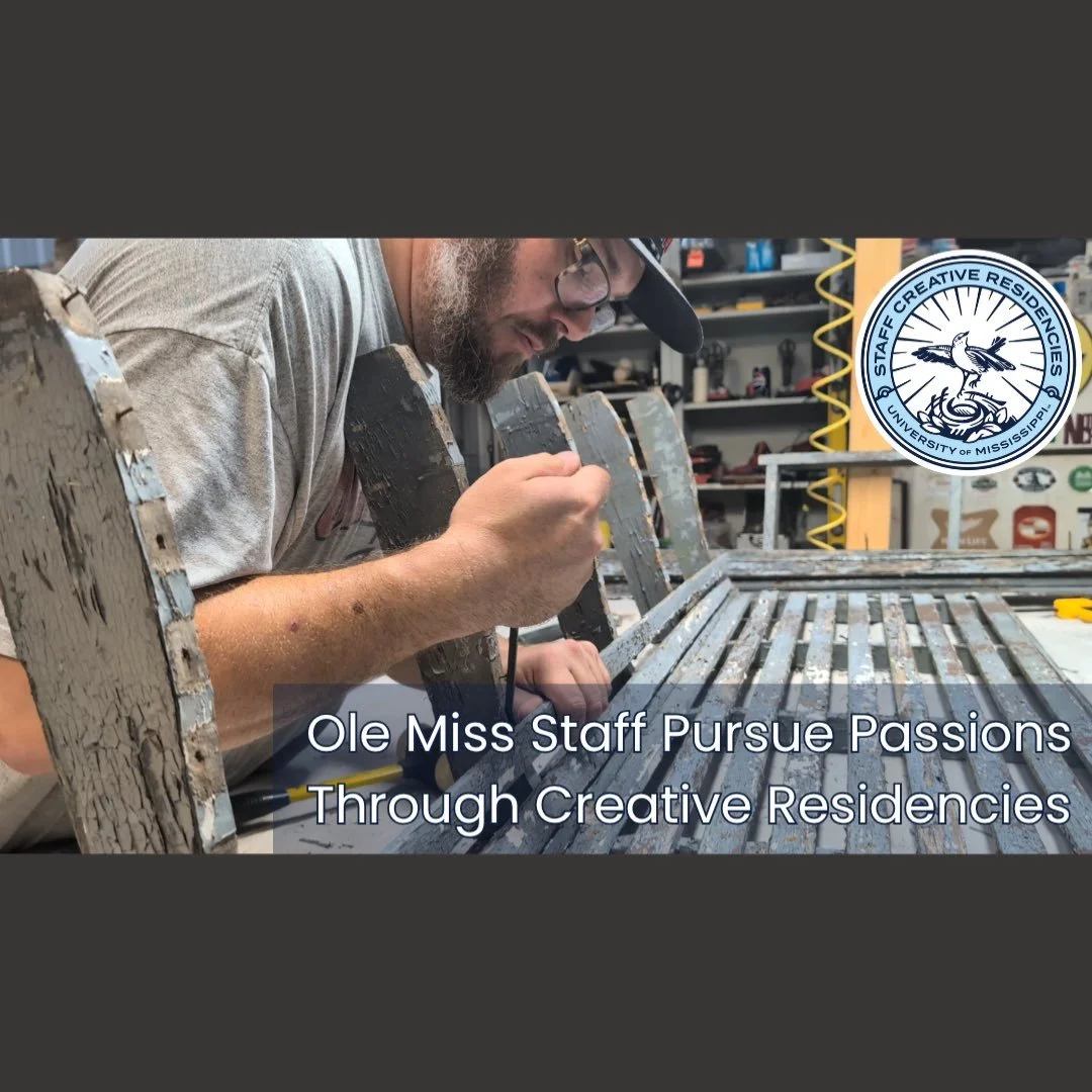 &ldquo;One important reason why the University of Mississippi has been named a Great College to Work For is that it actively encourages staff creativity.&rdquo;

Full article by Marisa C Atkinson available on Ole Miss News. Link in bio. 

Photo Credi