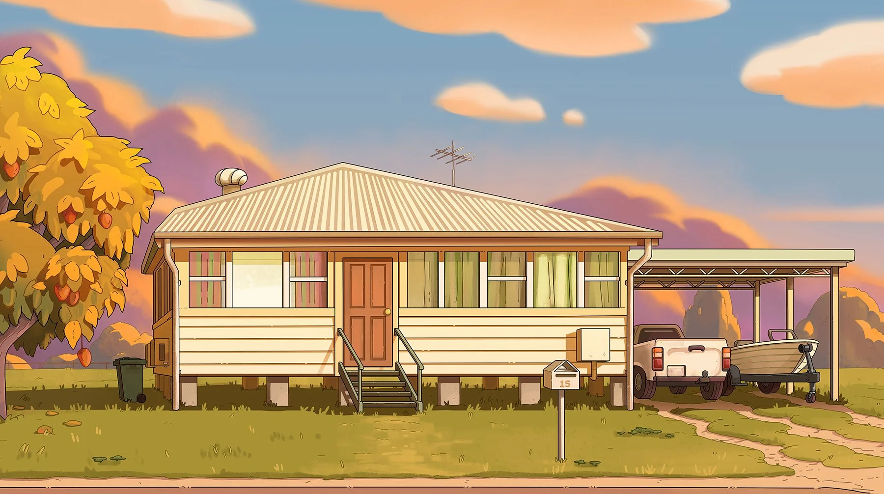 Layout, colour rough by Aivy Nguyen. Final painting by Aivy Nguyen & Rob Corless