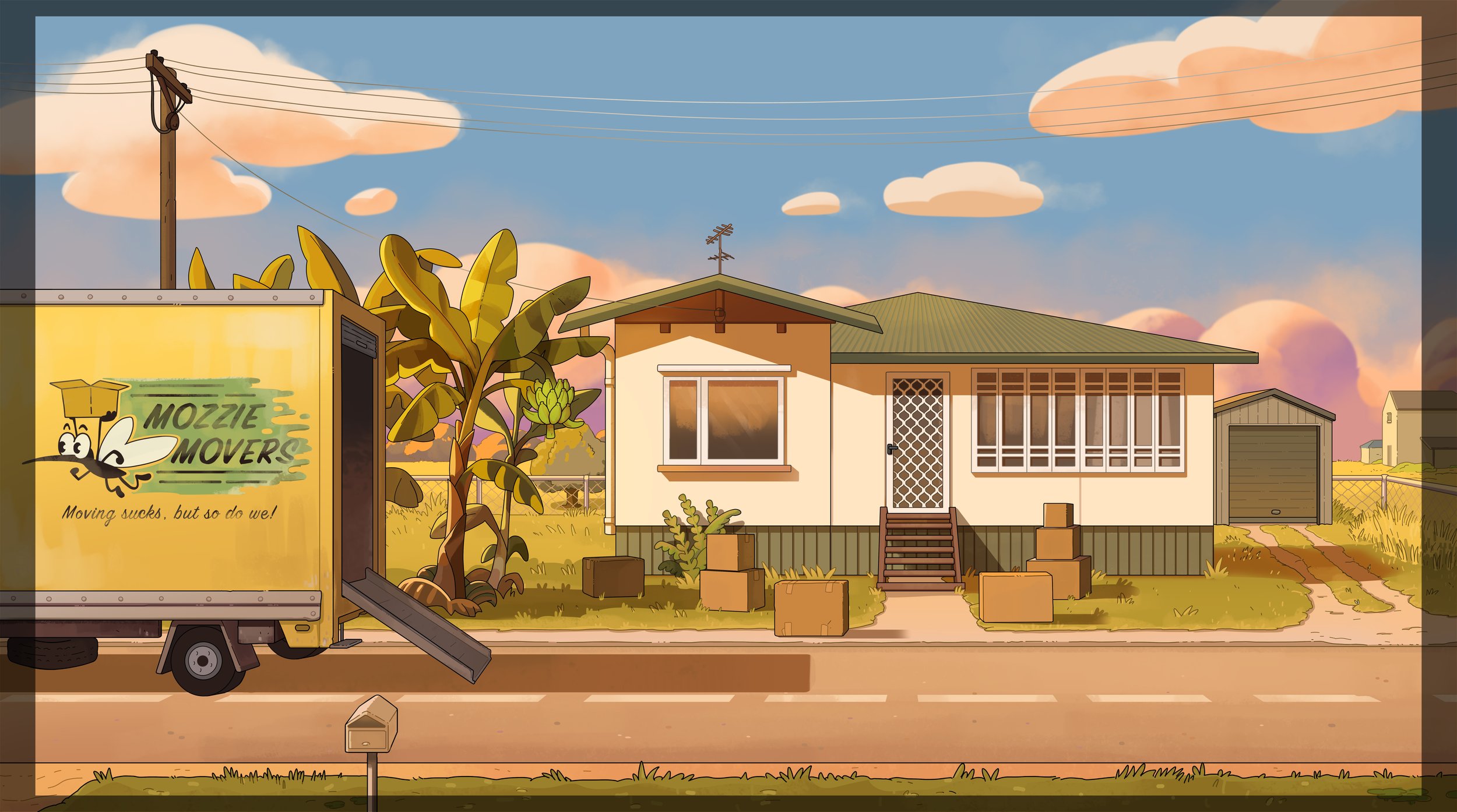 Layout, colour rough, final painting by Aivy Nguyen.
