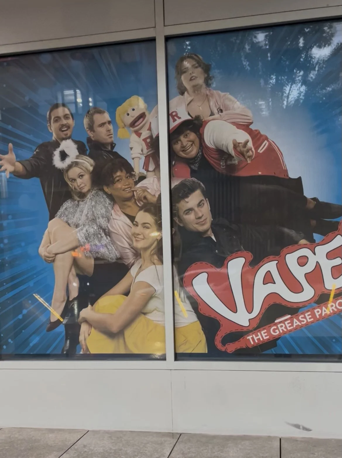 Vape! The Grease Parody starts their preview shows tonight @theater555nyc leading to official opening night on Monday! 🤩 Break legs everyone involved in bringing our little parody baby to life off Broadway!
📸 @catchmegifyoucan 
#vapethemusical #off
