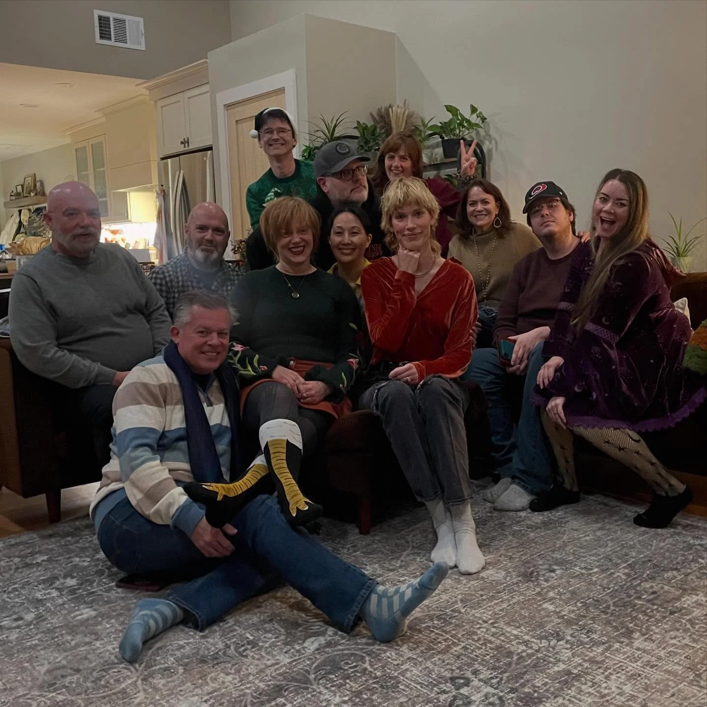 We are thankful for friends and laughter and all of YOU! 
#sketchcomedy #thanksgiving #friends