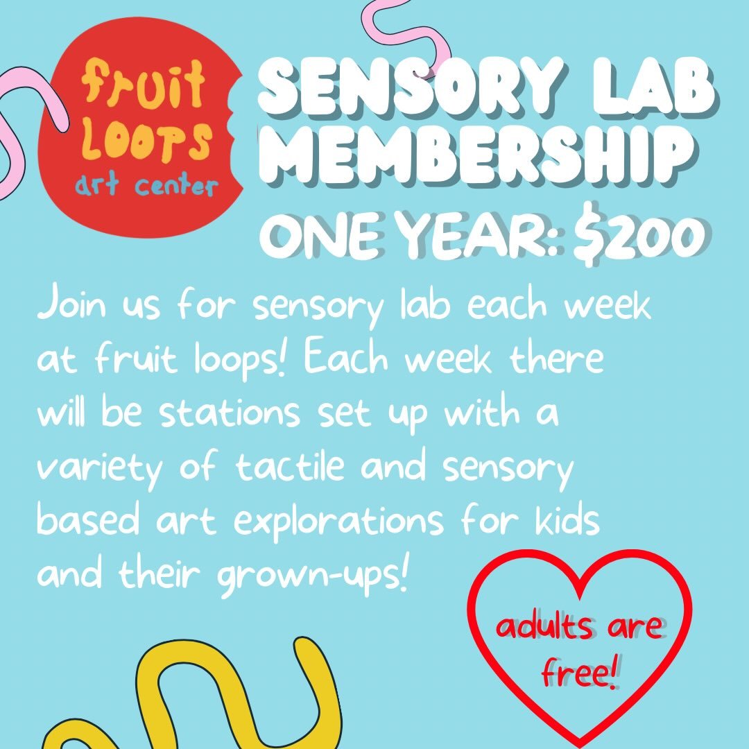 Here&rsquo;s a fun experience gift for young families! Our Sensory Lab memberships are perfect for little kids and toddlers. Any adult in their life can bring them! (Parents, babysitters, grandparents, aunts and uncles, etc!) You can purchase them on