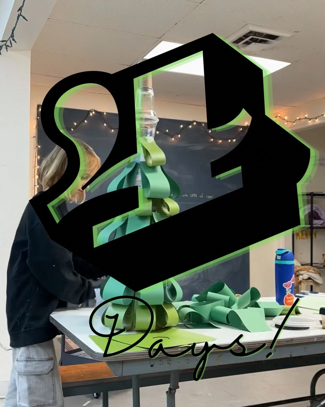 Four more days!! Today, I&rsquo;m working on a faux velvet rope, coordinating with tech people through the district, and planning out the printed program. We can&rsquo;t wait! 

We&rsquo;ll have some fun old content like this time lapse of making pap