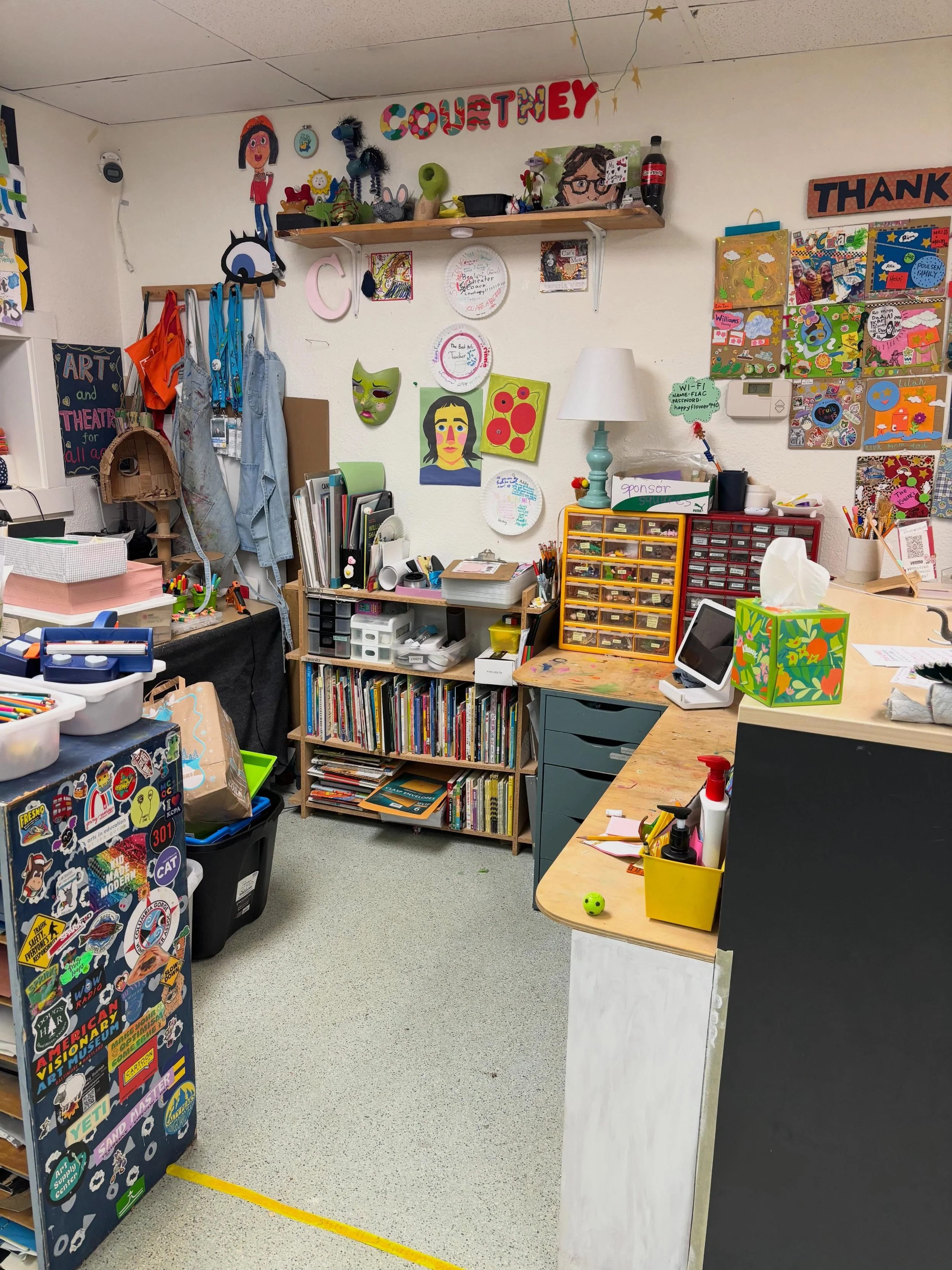 Front desk area is scrubbed and organized! Swipe to see the beautiful pile under one of our drawers. I wasn&rsquo;t tempted to eat that cheez it. Not one bit. 

Our front desk area is a multi-use space. We store things. We bring donations here to go 
