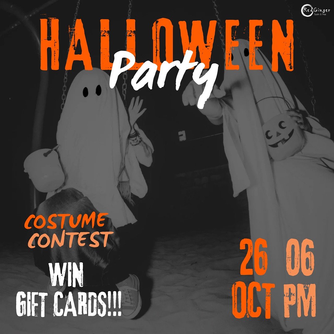 🕷️ Don&rsquo;t ghost us! Get your costumes ready for a chance to win free gift cards this October 26th! 🎃Slide to see all the fun from last year! #CostumeContest 
&bull;
&bull;
&bull;
#sushi #delicious #deliciousfood #sushilovers #sashimi #sashimil