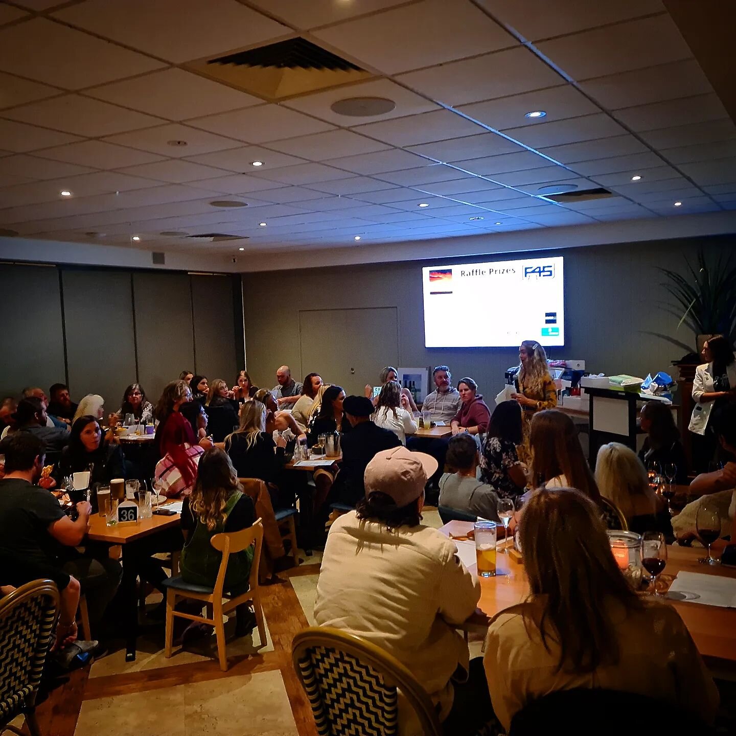 Awesome to have the @f45_vasse quiz night here at Tonic great people and great cause.