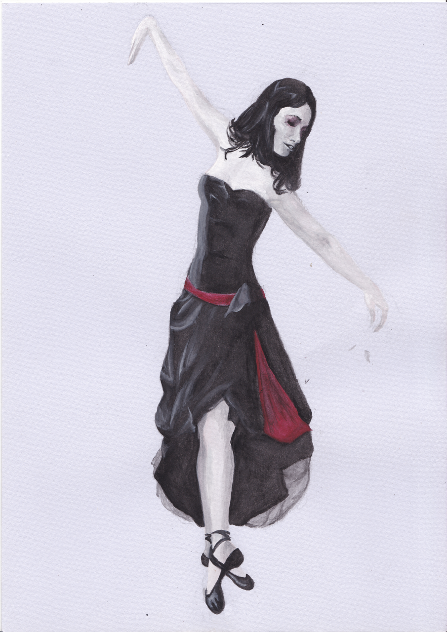 Helena (My Chemical Romance Fanart): Gouache