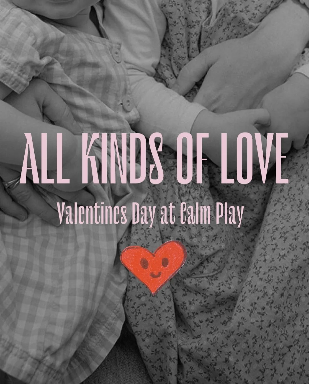 ❣️All Kinds of Love❣️
A Valentine&rsquo;s gathering for children aged 1&ndash;5.

📅 Friday 13th Feb 
⏰ 9:30&ndash;10:30am
📍 Como Pleasure Grounds ~~ find us at the beginning of the park, to the right of the carpark
🎟 $25 single child | $35 family 