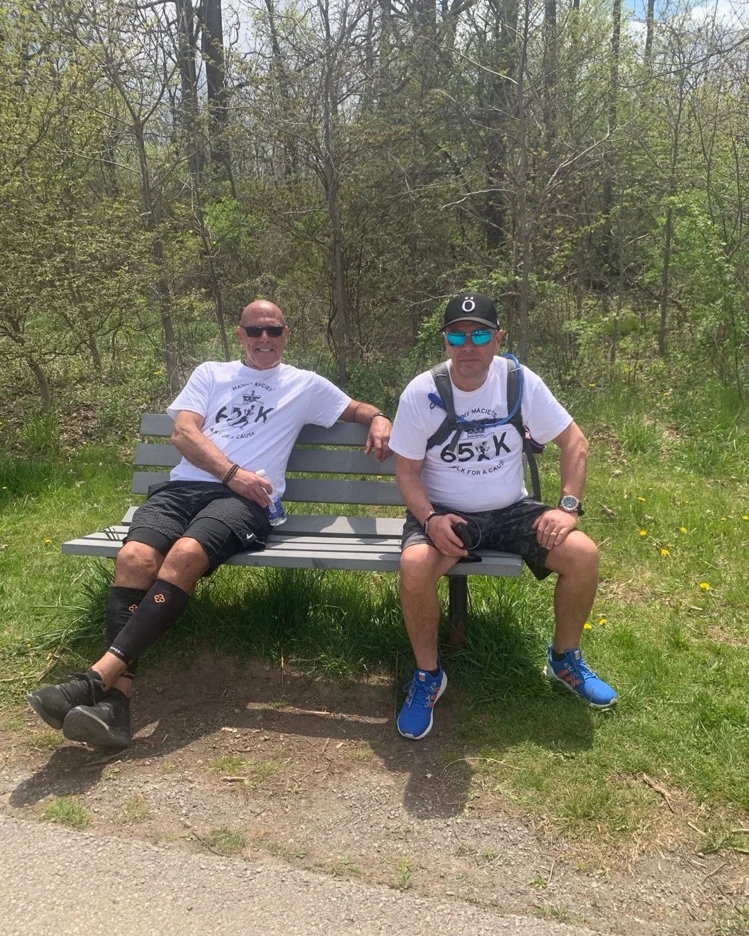 Just one more week until these two hit the road together again!  They have been training for months to get ready to walk 70km in one day. 

Why?  They are raising funds for @alzheimercanada.  The goal = $50,000 and the achievement currently sits at $