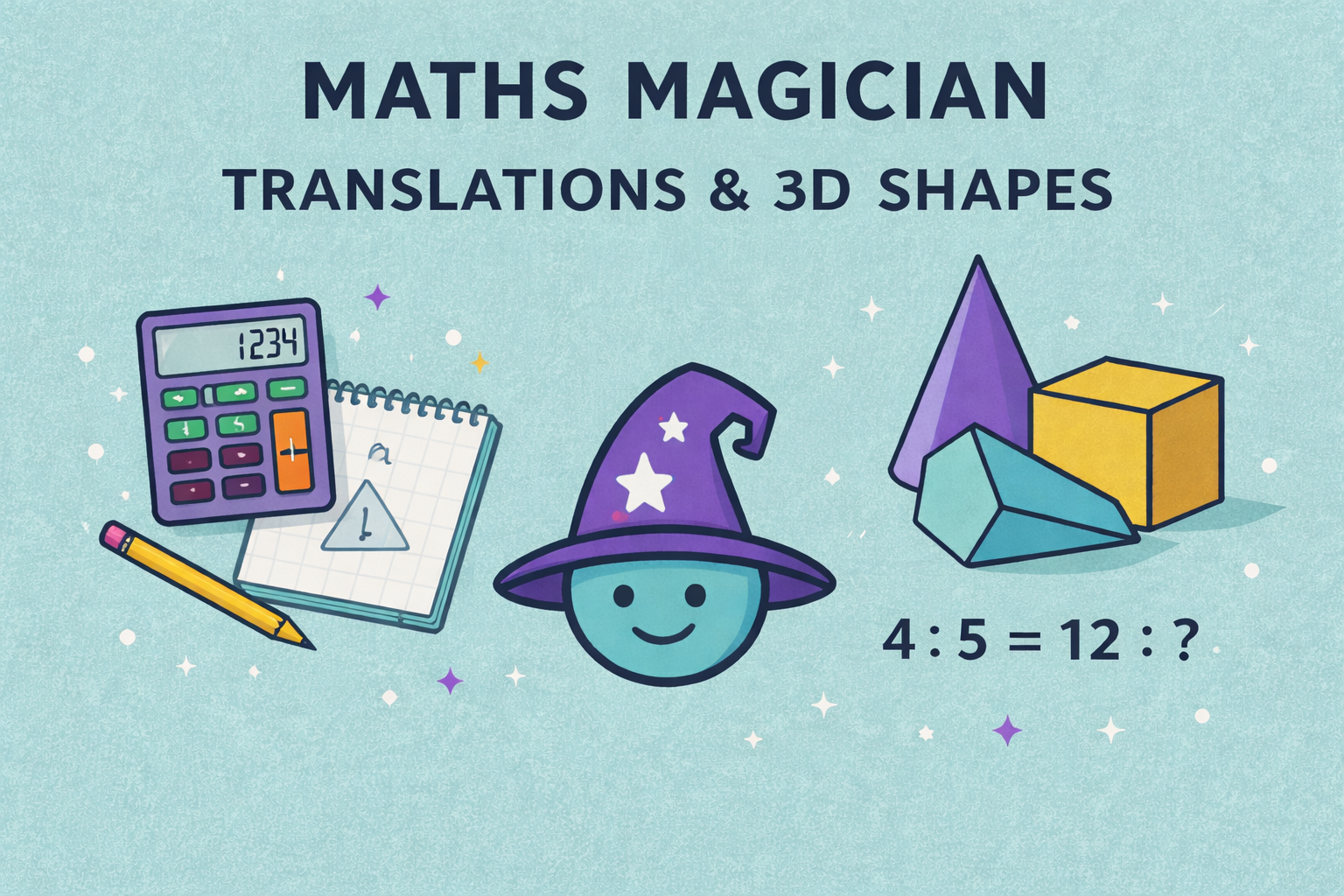 Moving Shapes and Exploring Space: Translations &amp; 3D Shapes
