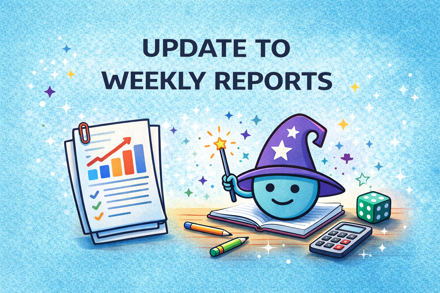 Improving Weekly Reports with Maths Magician