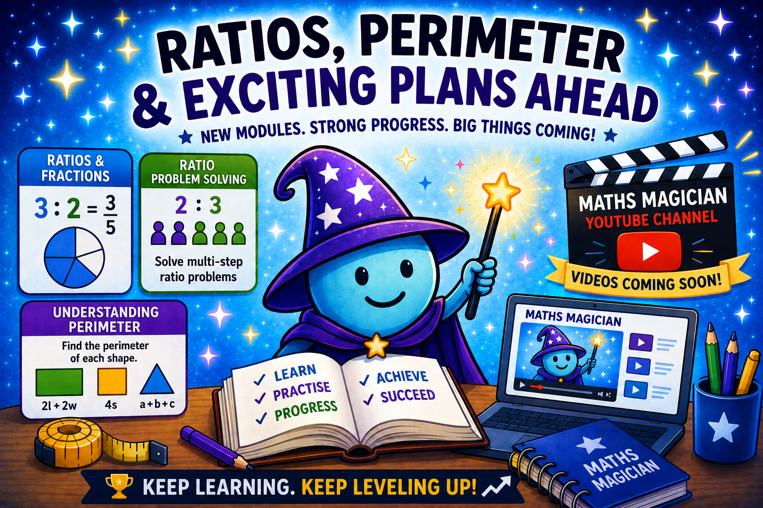 Ratios, Perimeter &amp; Exciting Plans Ahead 📐✨