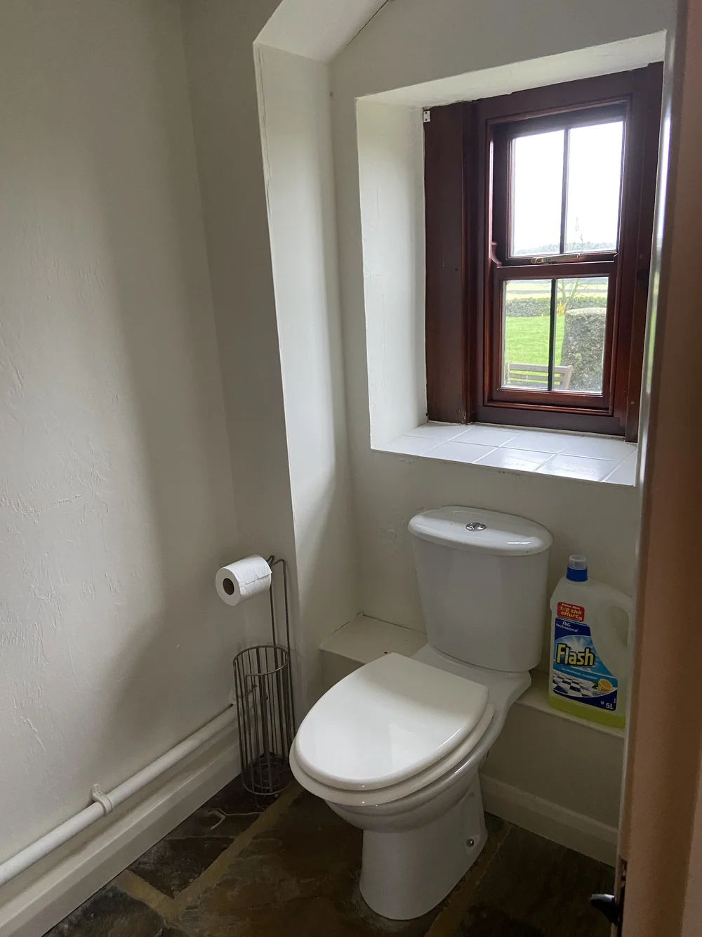 The cloakroom: before