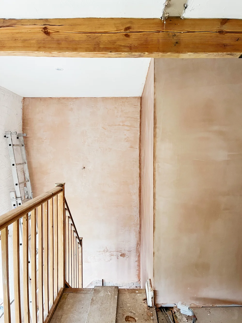 The completed skim (bar ceilings!)