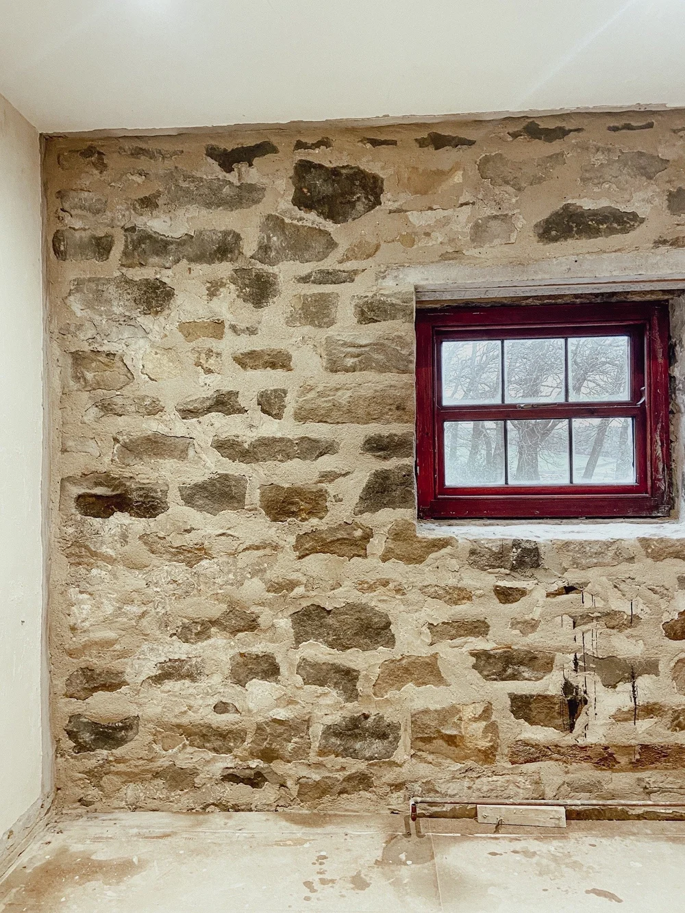 Stripped back to stone