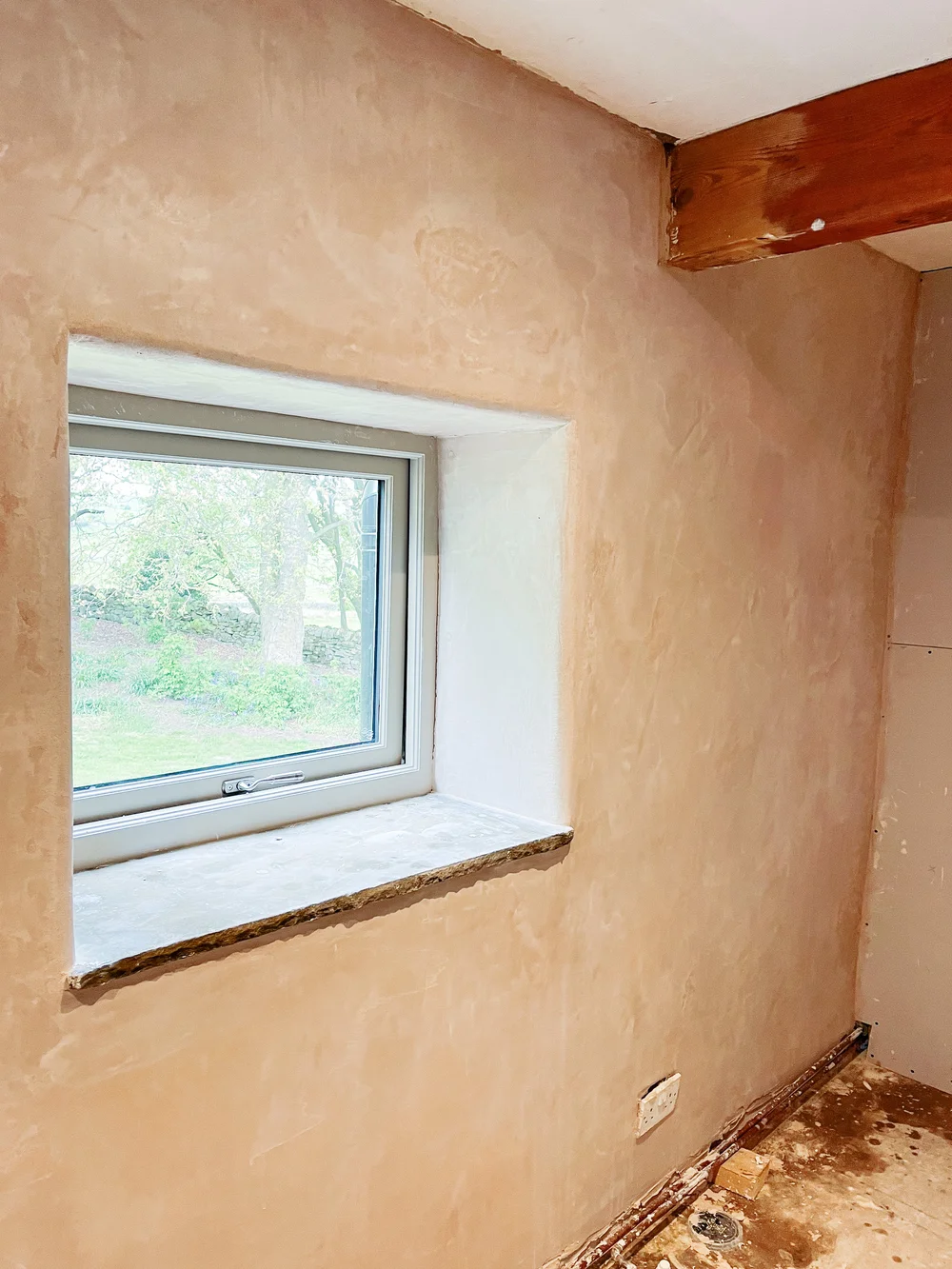 A new window, and a lime skim!