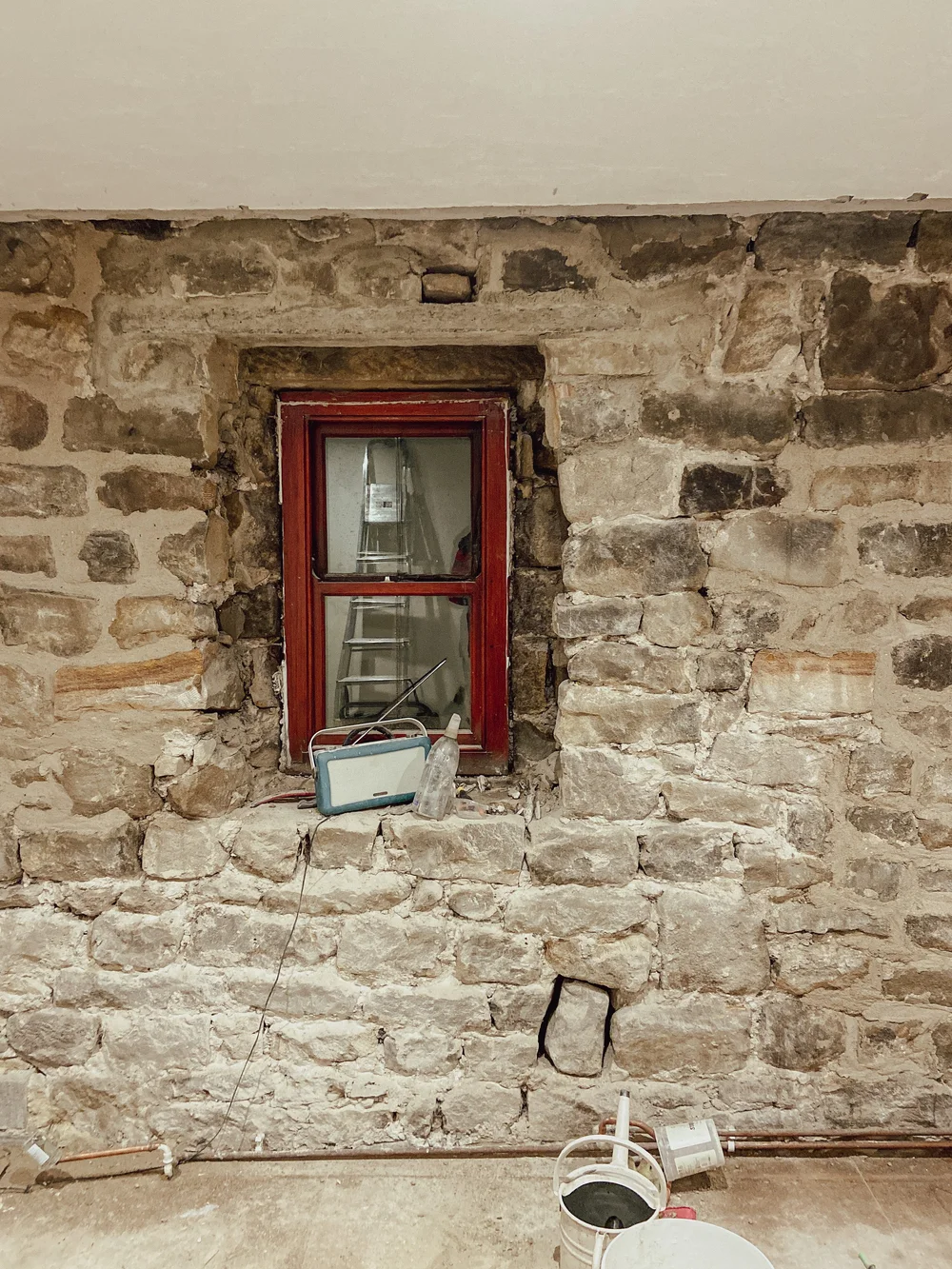 Beginning repointing