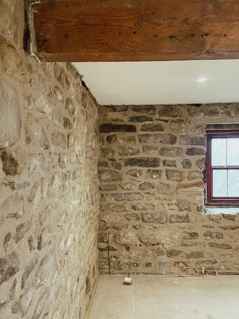 Lime pointing complete!