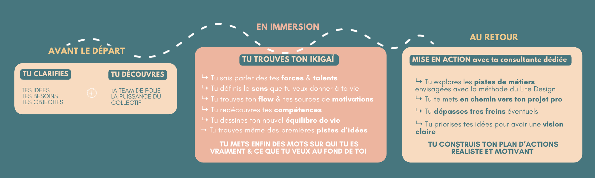de l'ikigaï à un plan d'actions réaliste