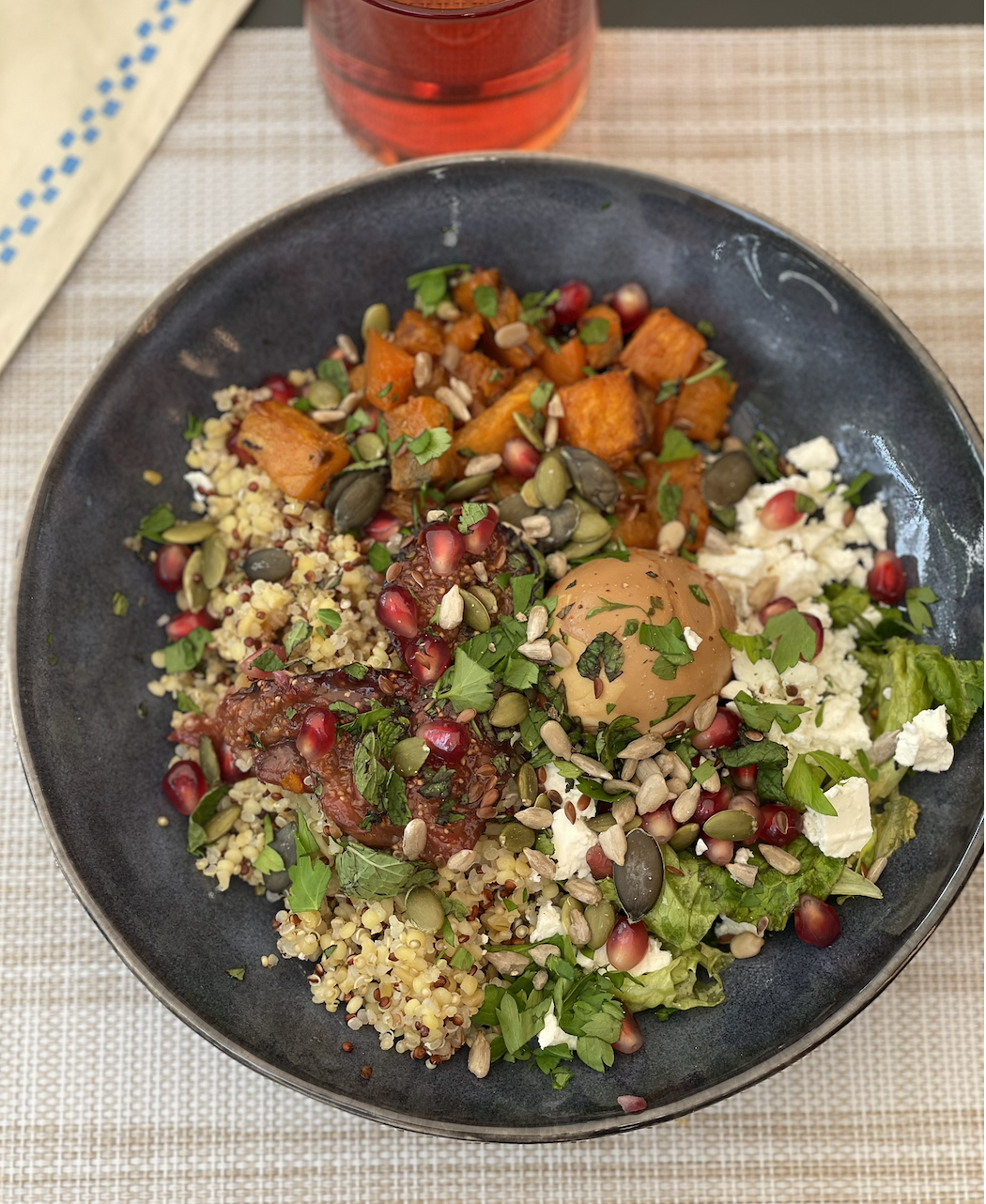 13h - LE REPAS VIVANT ET COLORÉ CUISINÉ PAR NOTRE CHEFFE PRIVÉE