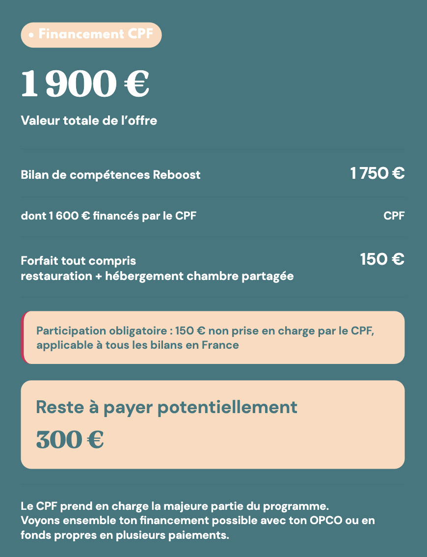 tarif eligible CPF