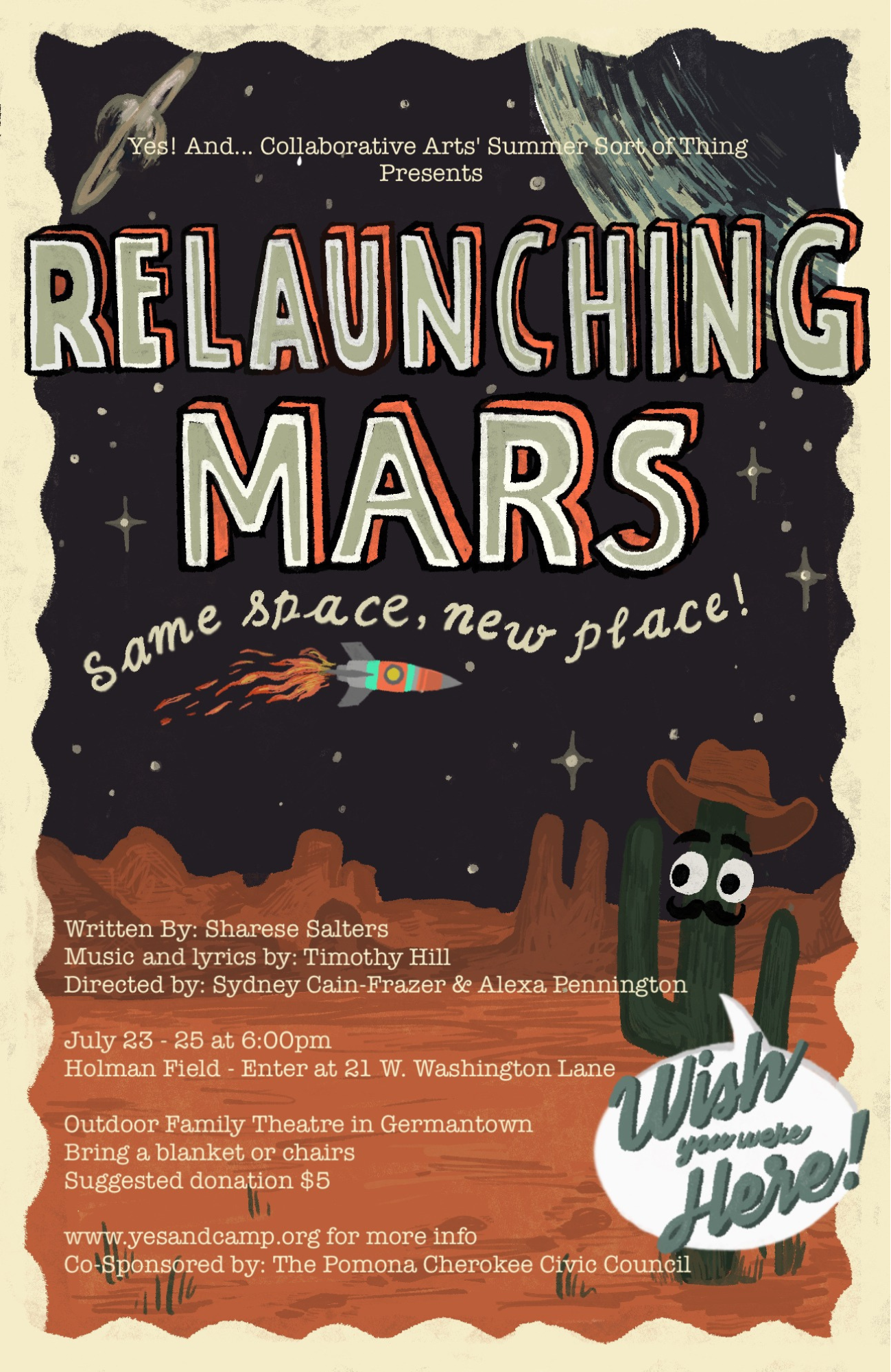 Relaunching Mars: Same Space, New Place