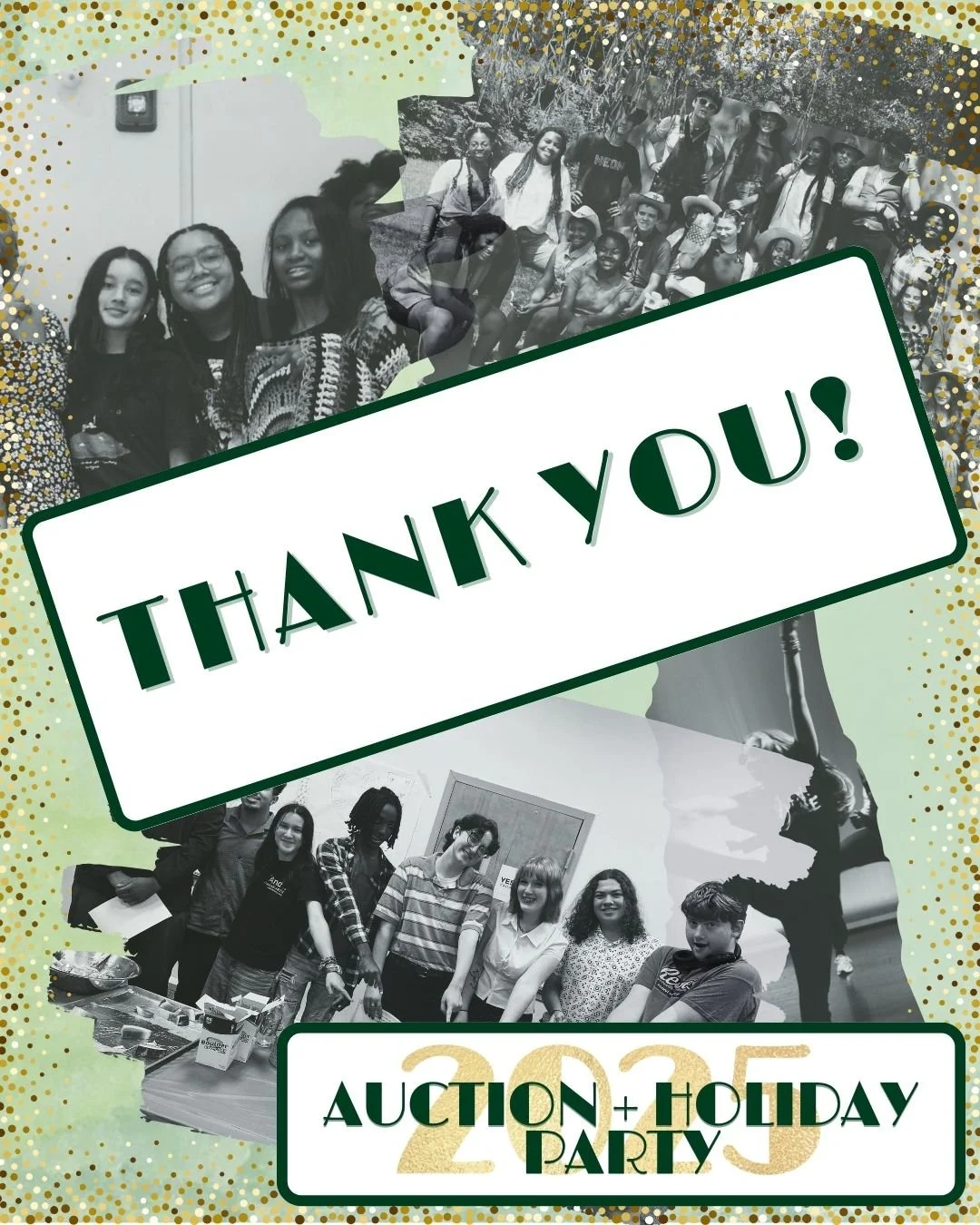 The Auction + Holiday Party was incredible! From fierce bidding battles, to wonderful performances, to beautifully decorated wreaths and many scholarships pledged - We hope you felt the energy in the room and enjoyed our time together as much as we d