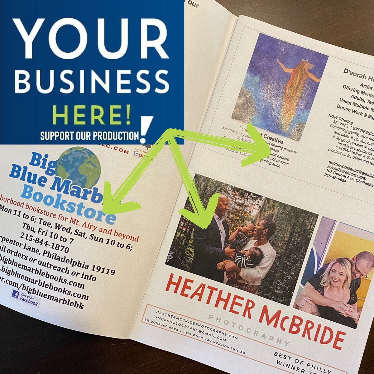 Calling all businesses! Support our students in their upcoming production with a sponsorship or ad! 

We have ads ranging from $25 to $200 and sponsorship levels ranging from $250 on up! Check out the Winter Sort of Thing ad and sponsorship levels on