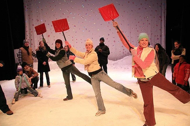 While we know you enjoyed shoveling yesterday, it's time to get back to rehearsals!

Tuesday - 6:30-8:30pm: ALL CALLED
Thursday - 6:30-8:30pm: ALL CALLED
Saturday - 11:30am-3:00pm: ALL CALLED

See you later!