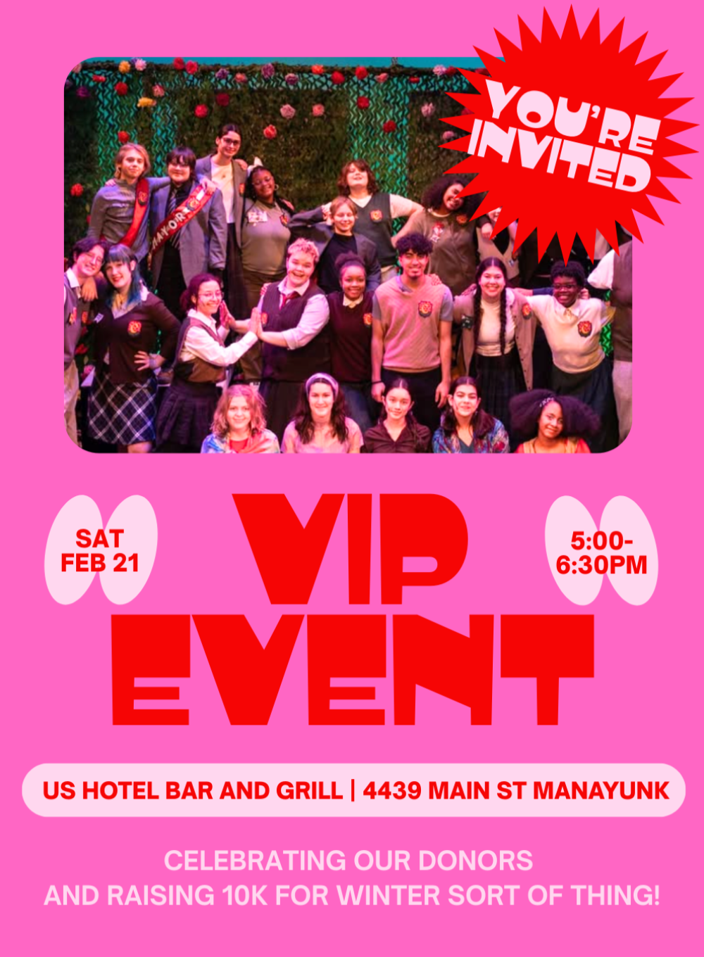 Winter Sort of Thing VIP Event!