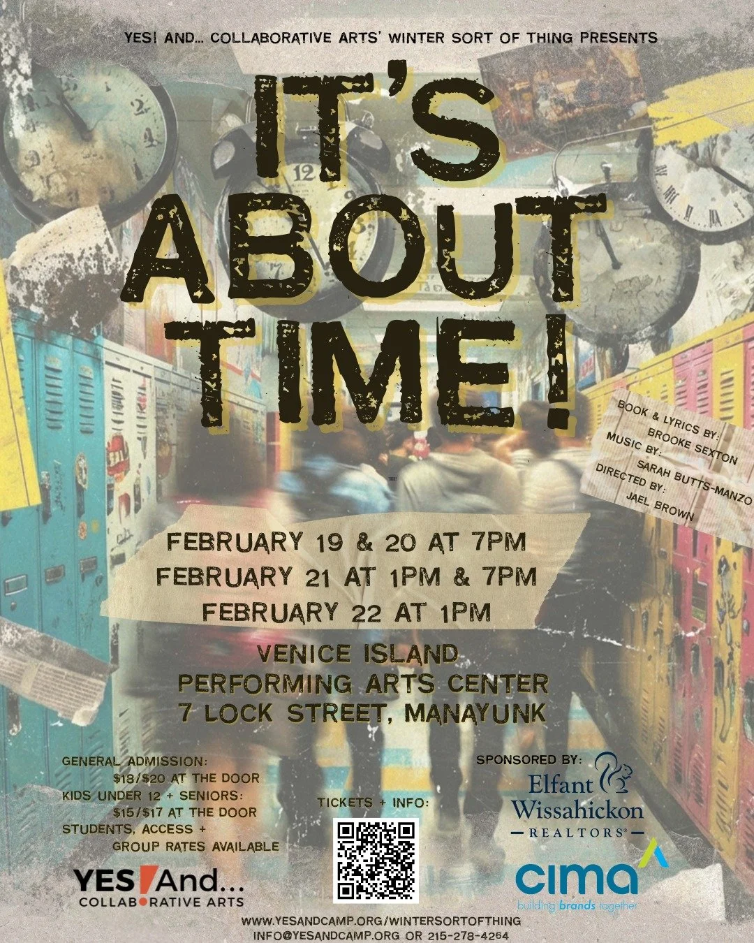 SHOW WEEK IS OFFICIALLY HERE!

Our kids and production team are hard at work putting the finishing touches on this fun show, we just need YOU! 

Don't miss your chance to go on another wild Yes! And... adventure! Get your tickets now at www.yesandcam