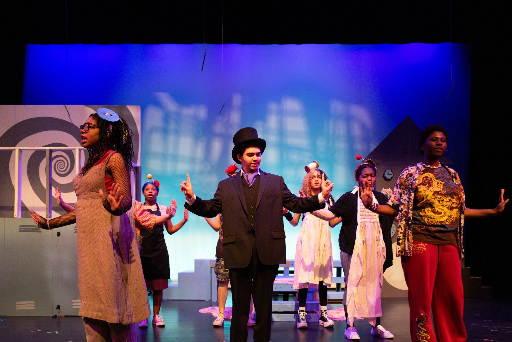 Now just one minute Mother Nature - we've got a show to do! 

We're still on for our 1:00pm show today! Make plans now to come see our closing performance - get there early because we are starting PROMPTLY at 1pm!