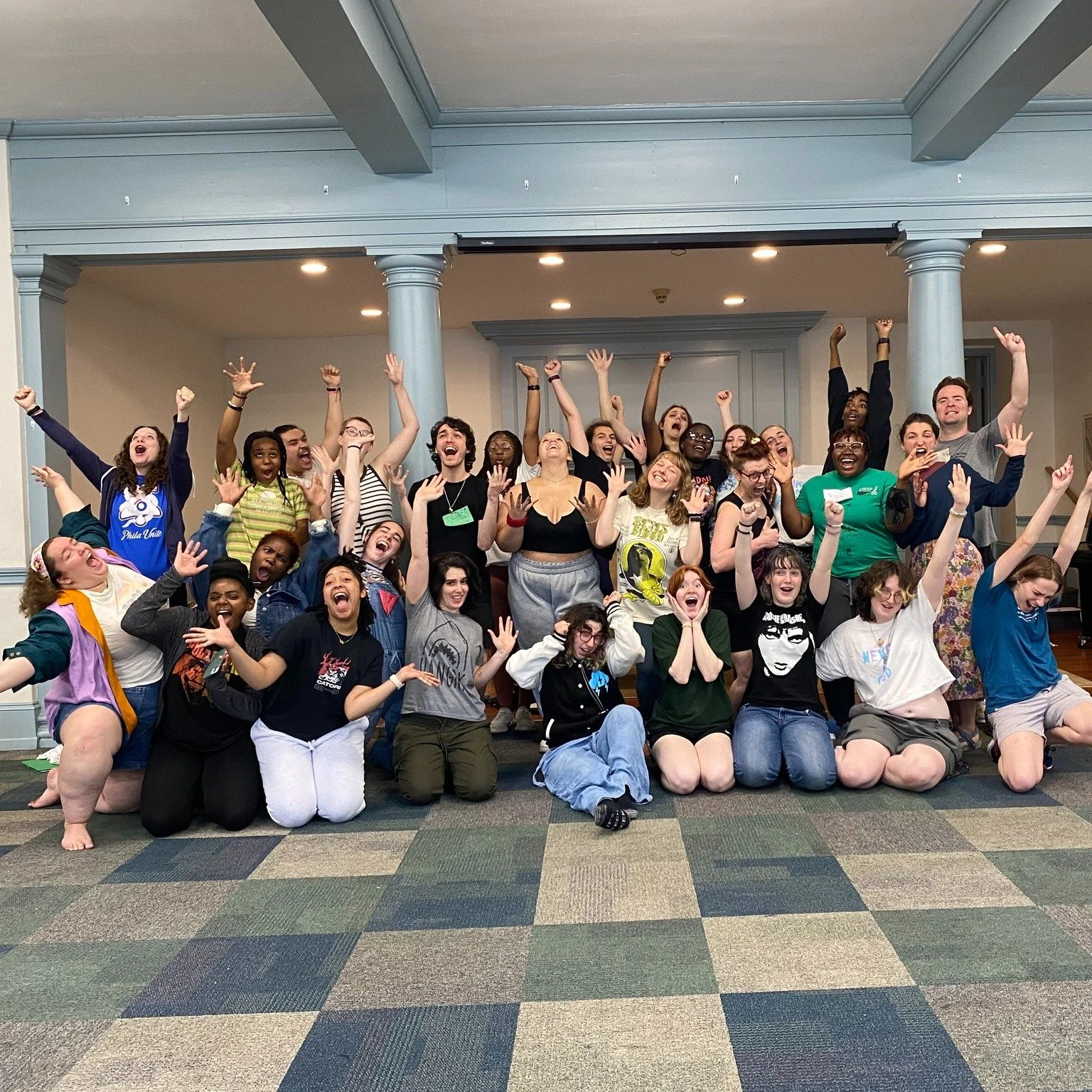 Our WHOLE Summer Staff will be here on Monday for night 1 of training! We can't wait to spend time together having fun, learning and creating as we prepare to see YOU!

#summercamp #summerstaff #yesand #letsgo #creating #learning #collaborativearts