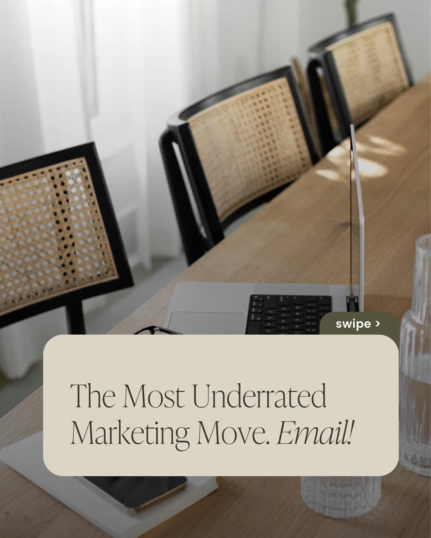 👉 Send. The. Email.

Here&rsquo;s what I see all the time:
Business owners pour their energy into social, chasing likes, posting daily, and crossing their fingers that the algorithm is in a good mood. But they&rsquo;re ignoring the place that&rsquo;