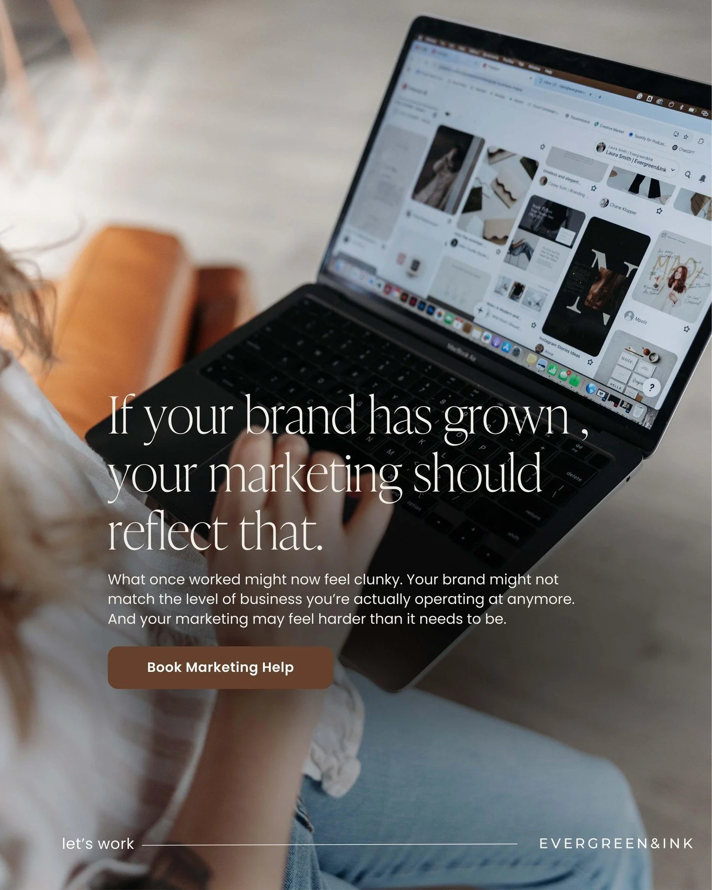 If you've been feeling a little friction lately, this might be why.

As businesses grow, the way we market has to grow with them. What worked when you were just getting started can start to feel clunky, scattered, or heavier than it should once you'r