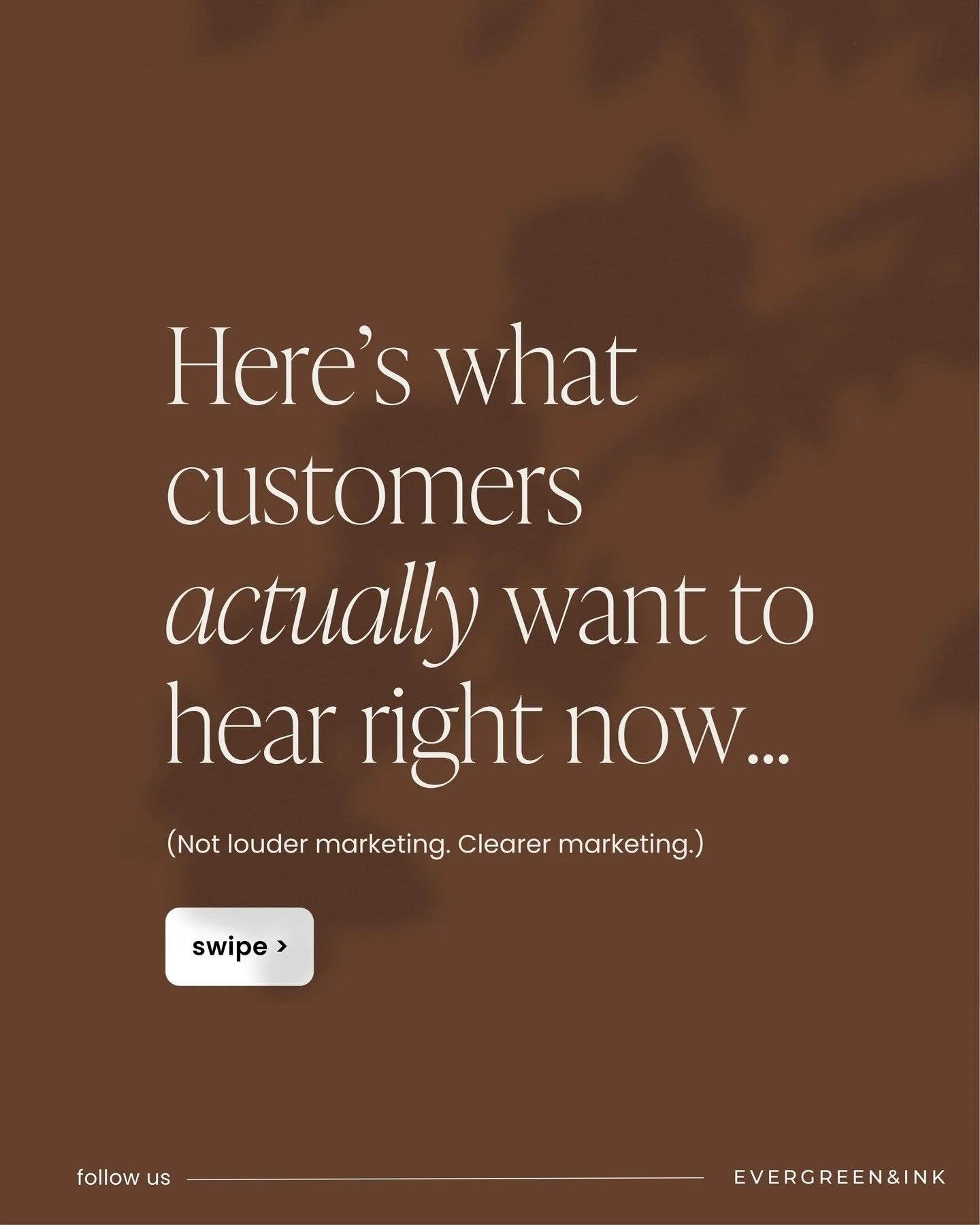 It's no secret&mdash;things feel heavier right now. Budgets are tighter, decisions take longer, and people are paying closer attention to where their money goes and why.

That means the way we market has to shift.

What we're seeing across the board 