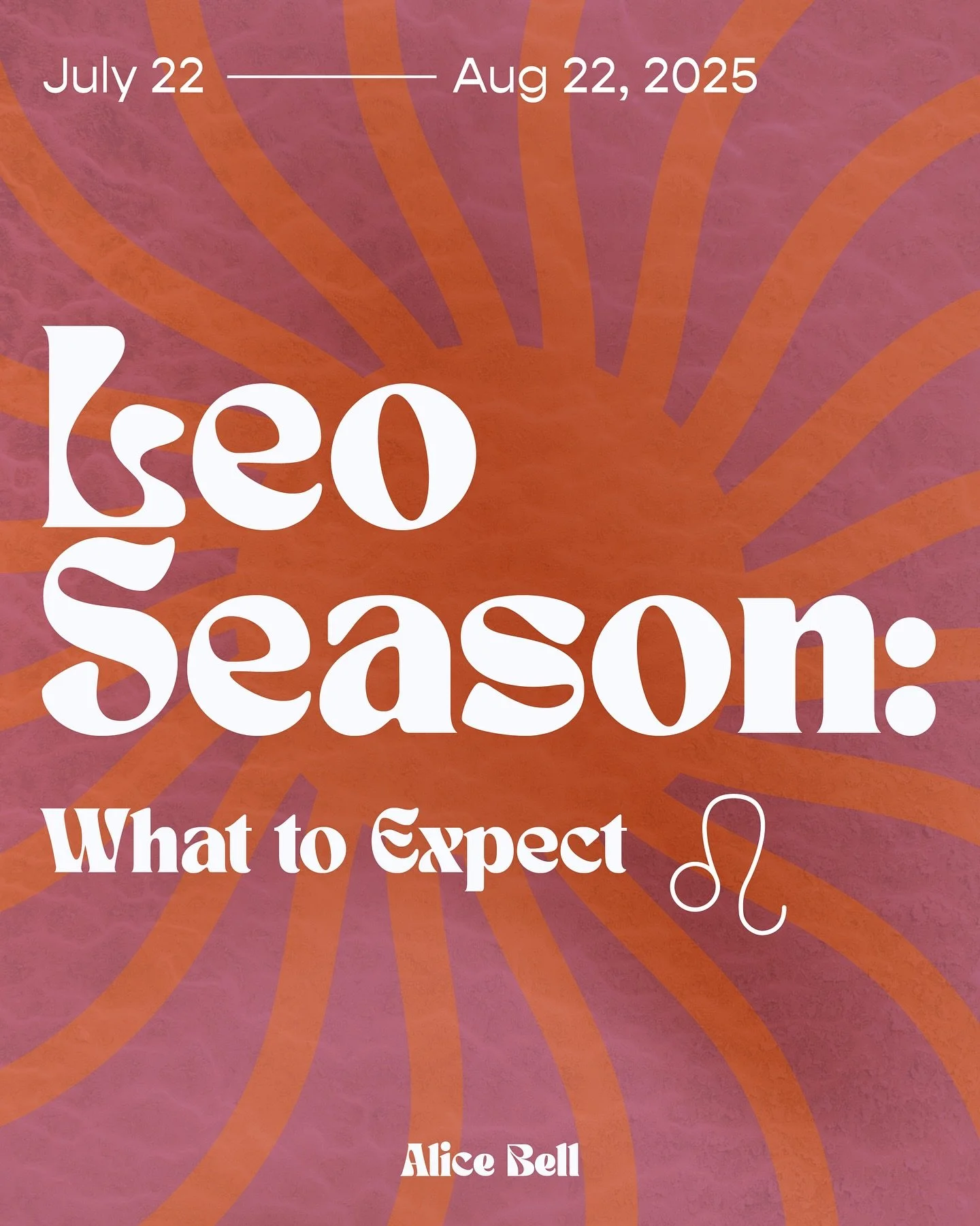 Leo season is finally here! Check to see what themes will be popping up strongly for you over the next month. And keep in mind that Mercury retrograde may be causing you to further reflect or restructure these same areas, so they may feel slowed down