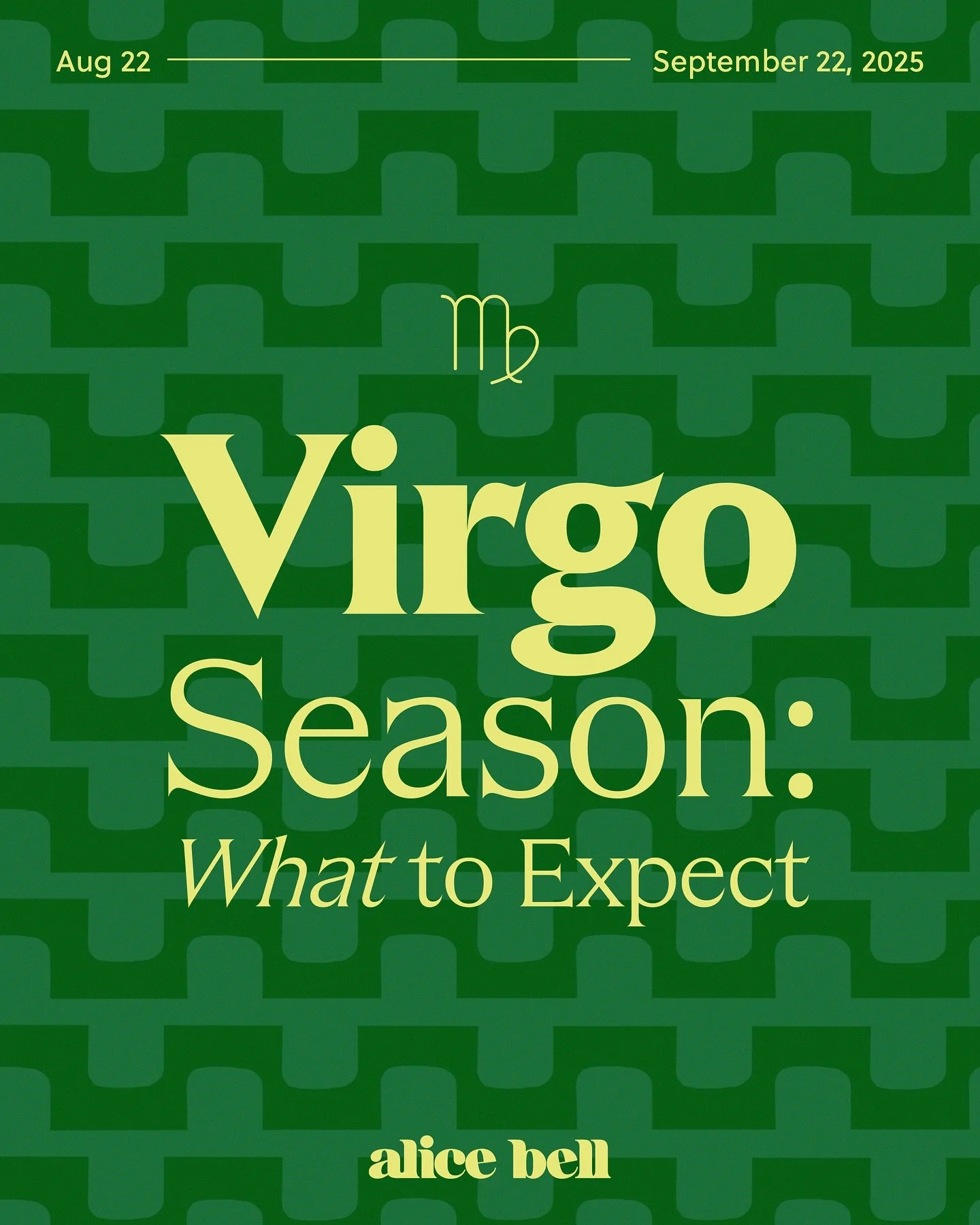 Virgo season is here! The themes mentioned for your rising will be especially important to note, as eclipses are taking place in this part of your chart from 2025-2027. Bigger changes might be unfolding with these themes over the next two years.