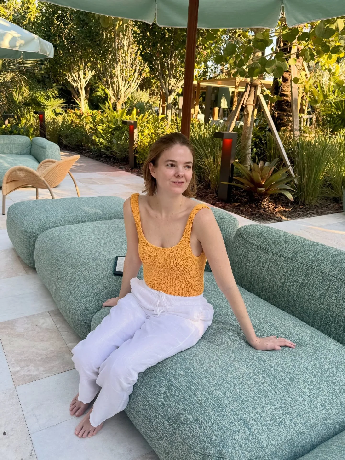 Had to escape the cold!