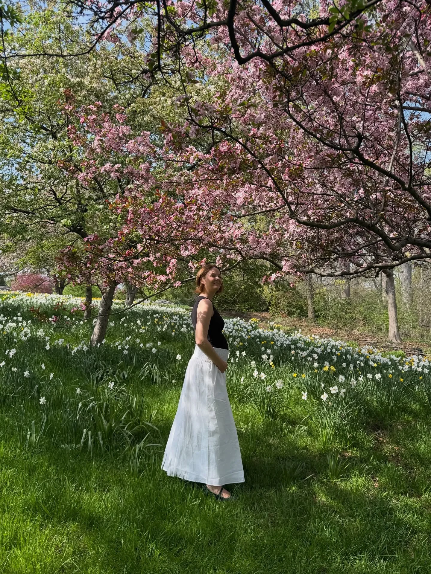 Bump popping at the same time as the spring blooms!