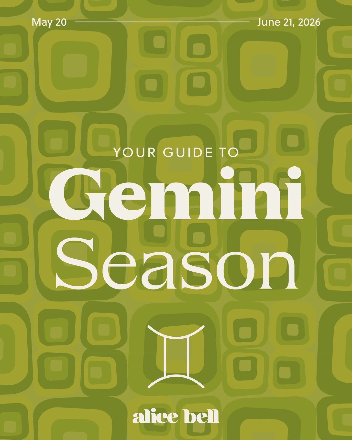 Gemini season starts today! Check to see what themes will be extra relevant for you over the next month.