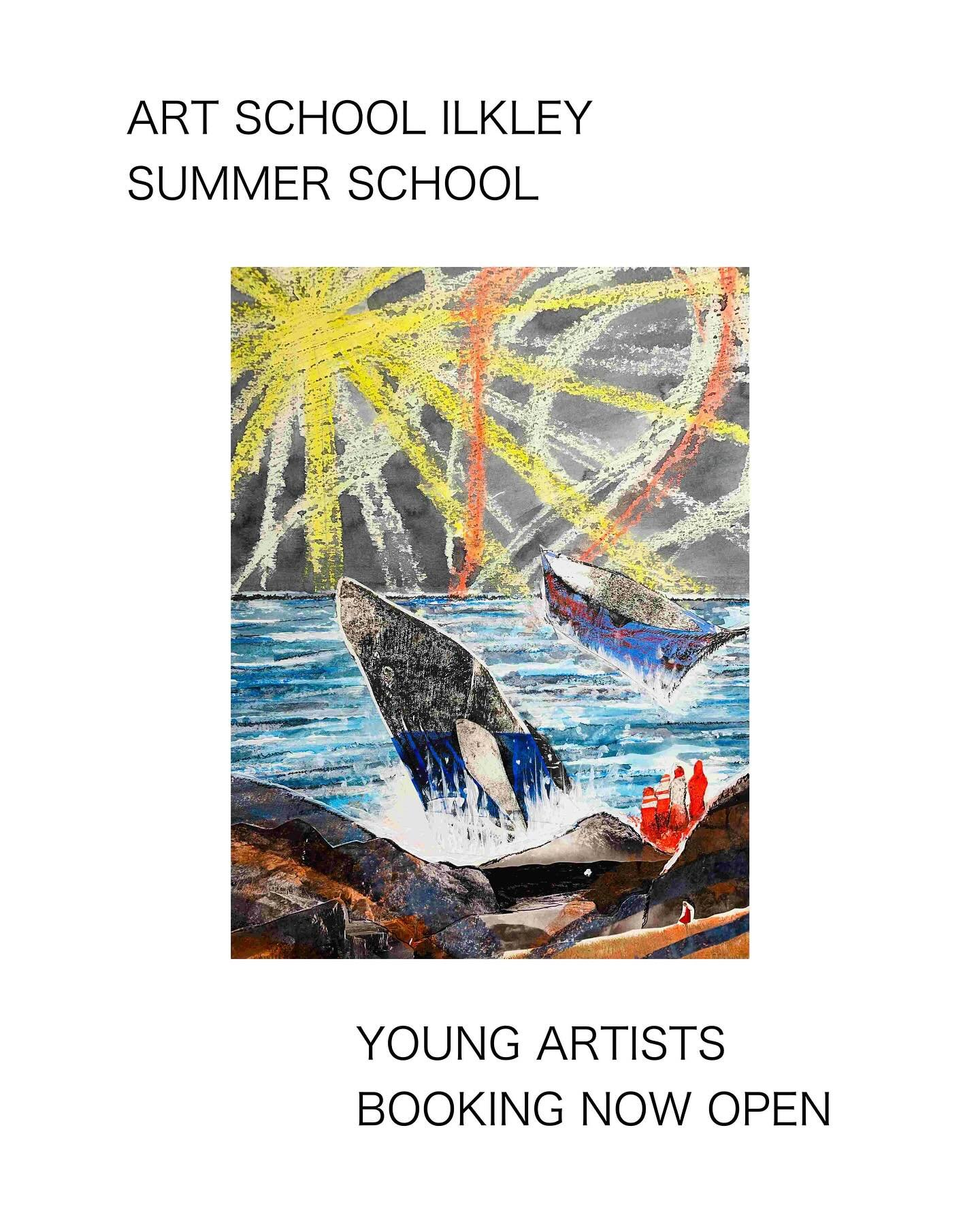 Our August sessions are now available to book. Single day workshops for Young Artists, Families and Adults. More details are available on the website (link in bio). #summerschool #ilkleyarts #summercreatives #ilkleyevents #whattodoinilkley #youngarti