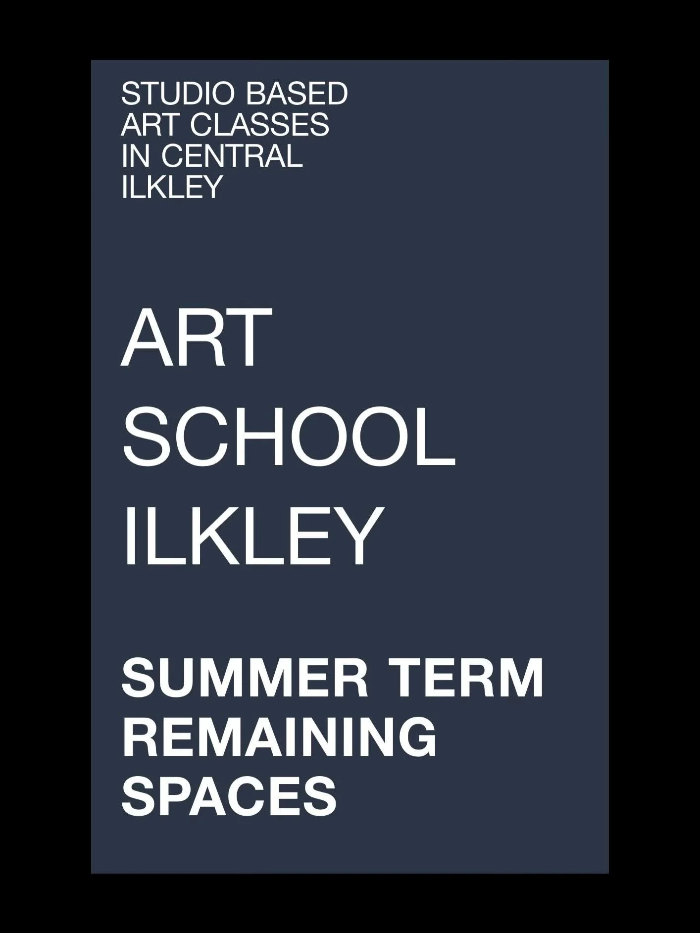 Further details and booking available on the website. Please DM with any questions or drop us an email. #ilkleyarts #afterschoolclasses #ilkley #artworkshops