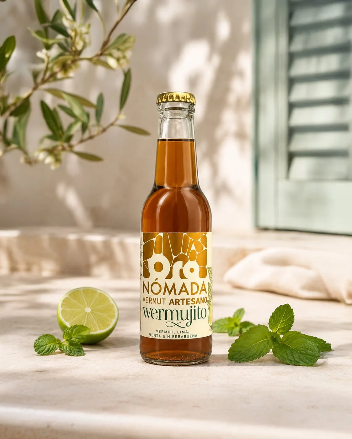 Oro Nómada Wermujito · Pack 8 × 200 ml