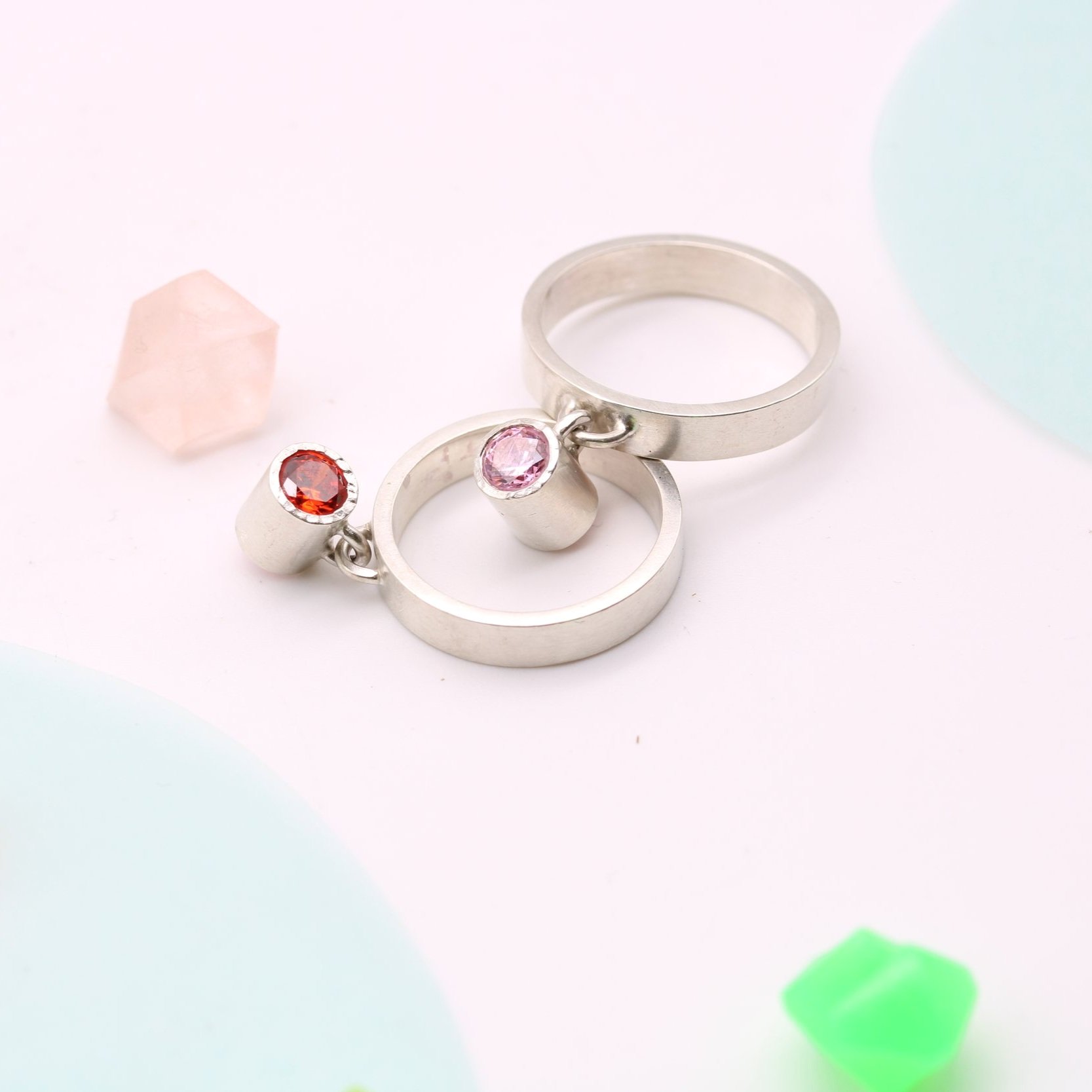Double Sided Wiggle Ring