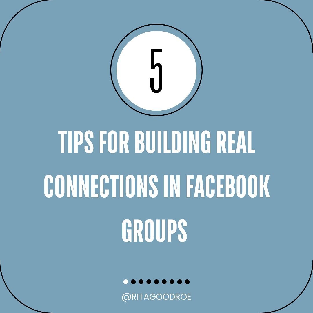 Feel like the days of Facebook groups being a great way to grow your business are over? You're not alone. I see business owners daily posting, engaging, and attempting to make valuable connections in countless Facebook groups, only to get lost in the