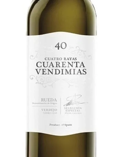40 VENDIMIAS VERDEJO – Cuatro Rayas