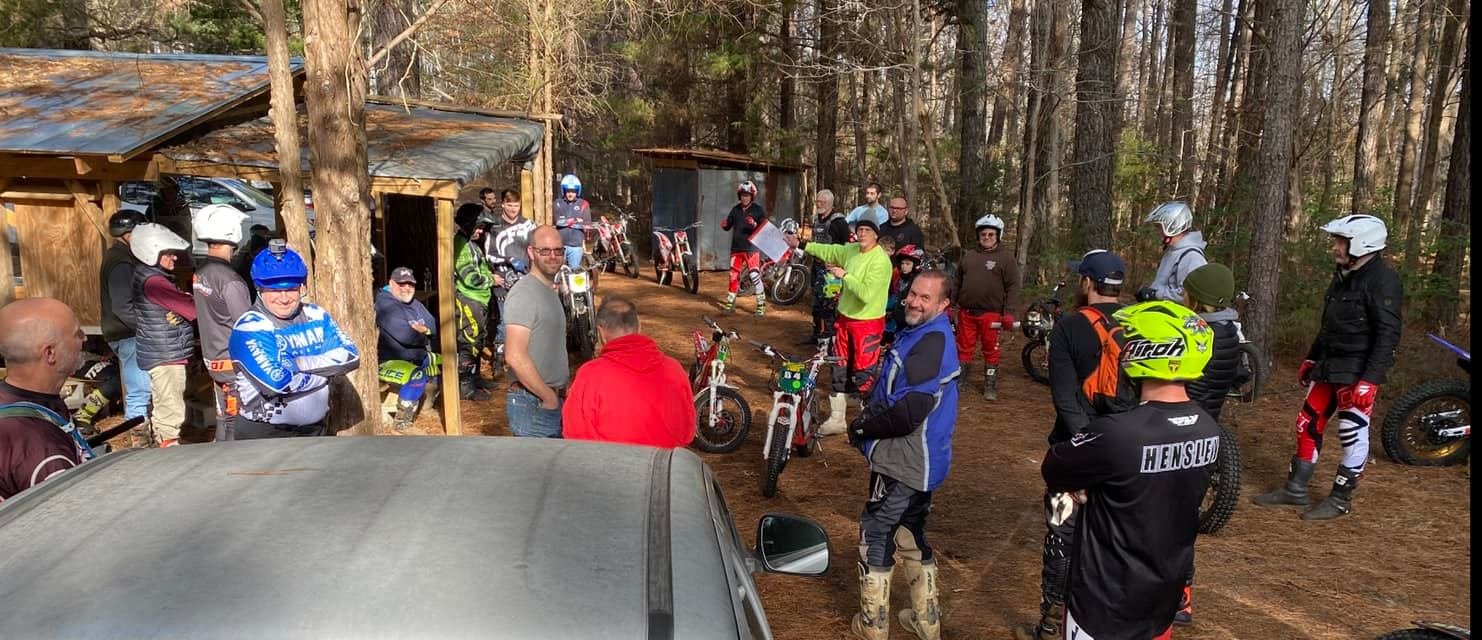 A great gathering on a great day for riding